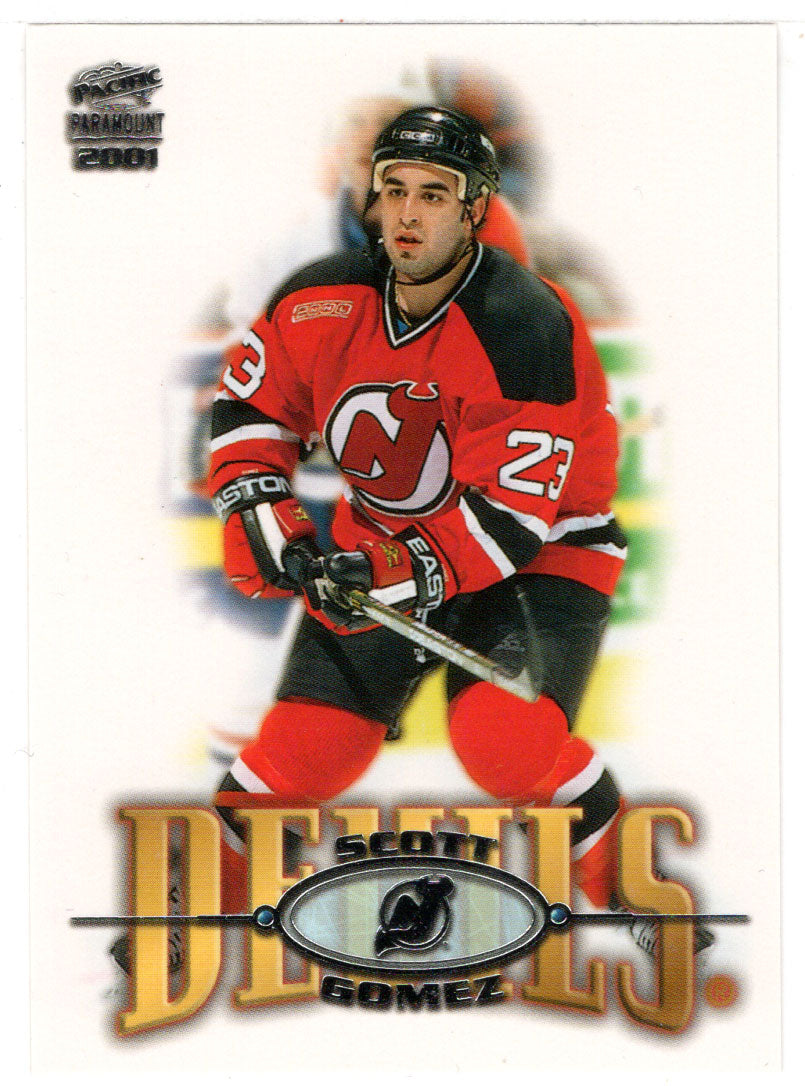 Scott Gomez - New Jersey Devils (NHL Hockey Card) 2000-01 Pacific Paramount # 144 Mint