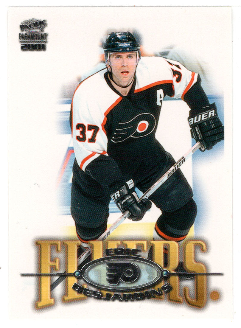 Eric Desjardins - Philadelphia Flyers (NHL Hockey Card) 2000-01 Pacific Paramount # 179 Mint