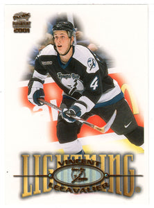 Vincent Lecavalier - Tampa Bay Lightning - Gold Edition (NHL Hockey Card) 2000-01 Pacific Paramount # 222 Mint