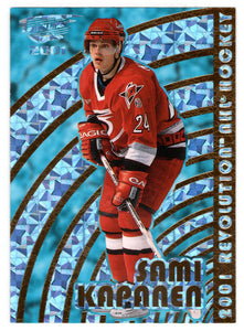 Sami Kapanen - Carolina Hurricanes (NHL Hockey Card) 2000-01 Pacific Revolution # 28 Mint