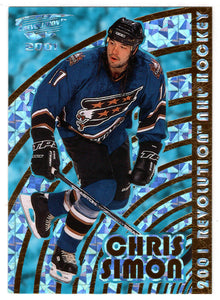 Chris Simon - Washington Capitals (NHL Hockey Card) 2000-01 Pacific Revolution # 150 Mint