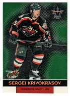 Sergei Krivokrasov - Minnesota Wild (NHL Hockey Card) 2000-01 Pacific Vanguard # 50 Mint