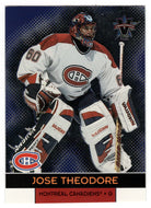 Jose Theodore - Montreal Canadiens (NHL Hockey Card) 2000-01 Pacific Vanguard # 53 Mint