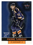 Pierre Turgeon - St. Louis Blues (NHL Hockey Card) 2000-01 Pacific Vanguard # 85 Mint