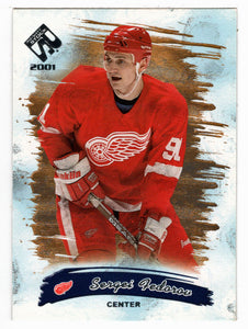 Sergei Fedorov - Detroit Red Wings (NHL Hockey Card) 2000-01 Pacific Private Stock # 35 Mint
