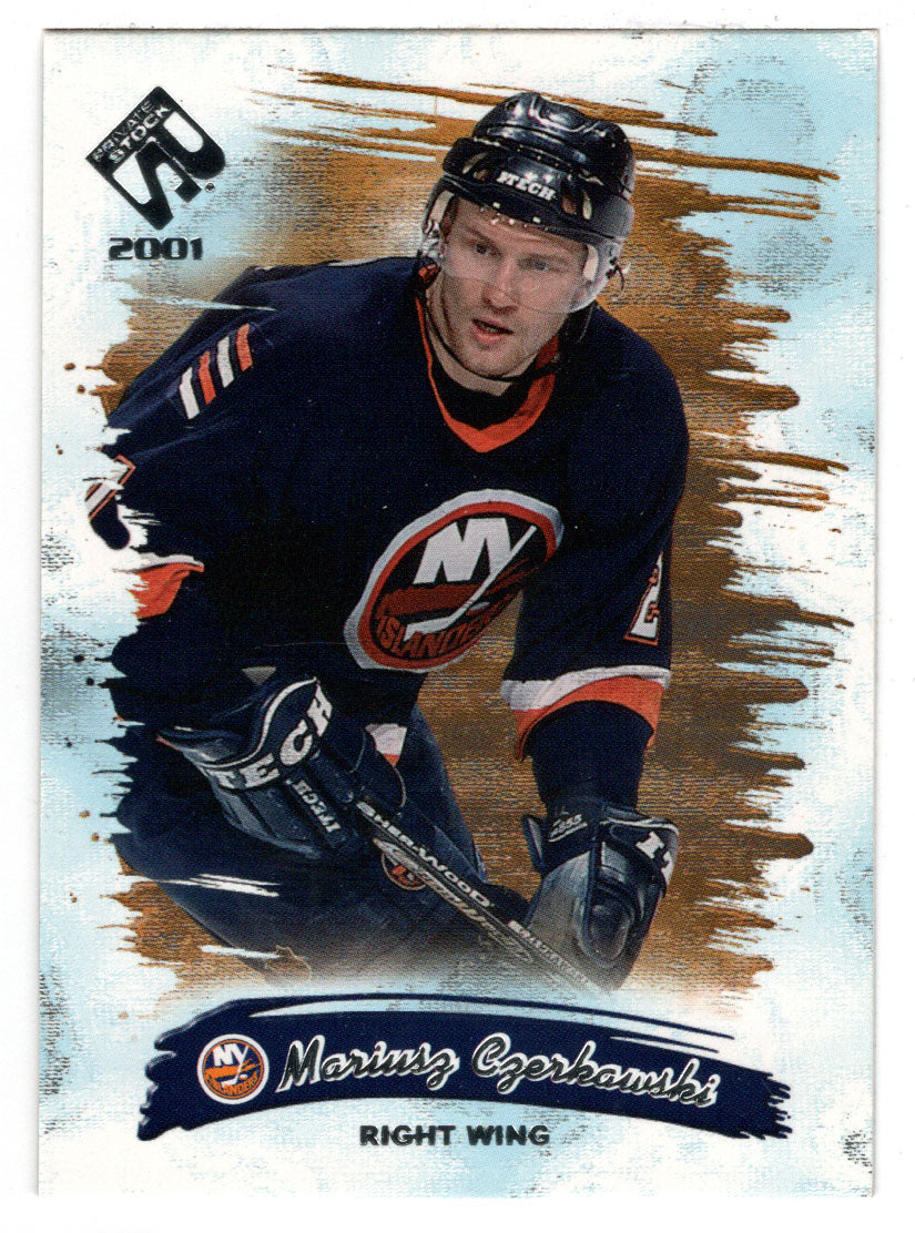 Mariusz Czerkawski - New York Islanders (NHL Hockey Card) 2000-01 Pacific Private Stock # 62 Mint