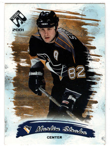 Martin Straka - Pittsburgh Penguins (NHL Hockey Card) 2000-01 Pacific Private Stock # 81 Mint