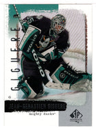 Jean-Sebastien Giguere - Anaheim Mighty Ducks (NHL Hockey Card) 2000-01 Upper Deck SP Authentic # 2 Mint