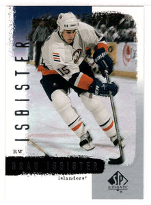 Brad Isbister - New York Islanders (NHL Hockey Card) 2000-01 Upper Deck SP Authentic # 59 Mint