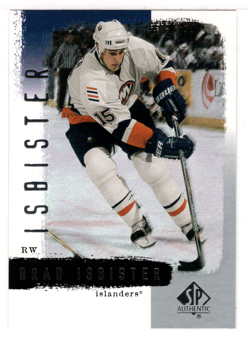 Brad Isbister - New York Islanders (NHL Hockey Card) 2000-01 Upper Deck SP Authentic # 59 Mint