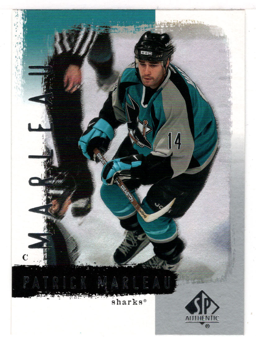 Patrick Marleau - San Jose Sharks (NHL Hockey Card) 2000-01 Upper Deck SP Authentic # 74 Mint