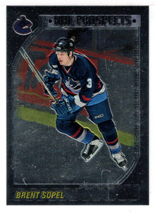 Brent Sopel RC - Vancouver Canucks (NHL Hockey Card) 2000-01 Topps Chrome # 197 Mint