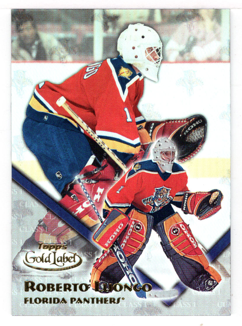 Roberto Luongo - Florida Panthers (NHL Hockey Card) 2000-01 Topps Gold Label Class 1 # 64 Mint