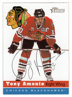 Tony Amonte - Chicago Blackhawks (NHL Hockey Card) 2000-01 Topps Heritage # 18 Mint