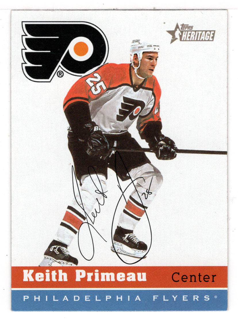 Keith Primeau - Philadelphia Flyers (NHL Hockey Card) 2000-01 Topps Heritage # 111 Mint
