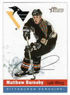 Matthew Barnaby - Pittsburgh Penguins (NHL Hockey Card) 2000-01 Topps Heritage # 167 Mint