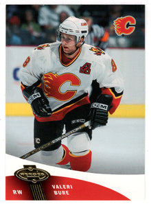 Valeri Bure - Calgary Flames (NHL Hockey Card) 2000-01 Upper Deck Heroes # 17 Mint