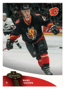 Marc Savard - Calgary Flames (NHL Hockey Card) 2000-01 Upper Deck Heroes # 18 Mint