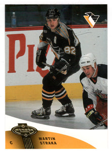Martin Straka - Pittsburgh Penguins (NHL Hockey Card) 2000-01 Upper Deck Heroes # 97 Mint