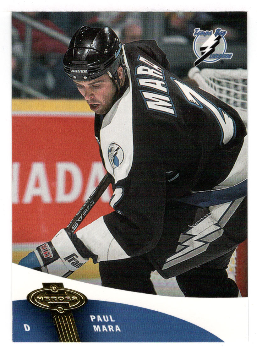 Paul Mara - Tampa Bay Lightning (NHL Hockey Card) 2000-01 Upper Deck Heroes # 108 Mint