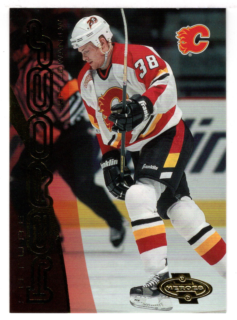 Jeff Cowan RC - Calgary Flames - Future Heroes (NHL Hockey Card) 2000-01  Upper Deck Heroes # 160 Mint