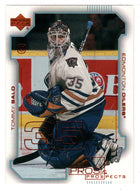 Tommy Salo - Edmonton Oilers (NHL Hockey Card) 2000-01 Upper Deck Pros & Prospects # 34 Mint