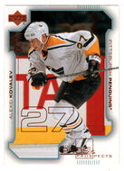 Alexei Kovalev - Pittsburgh Penguins (NHL Hockey Card) 2000-01 Upper Deck Pros & Prospects # 70 Mint