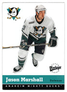 Jason Marshall - Anaheim Ducks (NHL Hockey Card) 2000-01 Upper Deck Vintage # 8 Mint
