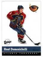 Hnat Domenichelli - Atlanta Thrashers (NHL Hockey Card) 2000-01 Upper Deck Vintage # 17 Mint