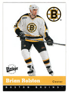 Brian Rolston - Boston Bruins (NHL Hockey Card) 2000-01 Upper Deck Vintage # 26 Mint