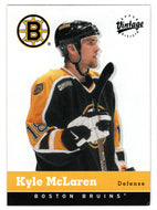 Kyle McLaren - Boston Bruins (NHL Hockey Card) 2000-01 Upper Deck Vintage # 27 Mint