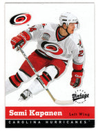 Sami Kapanen - Carolina Hurricanes (NHL Hockey Card) 2000-01 Upper Deck Vintage # 67 Mint