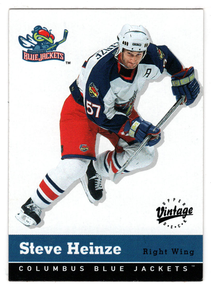 Steve Heinze - Columbus Blue Jackets (NHL Hockey Card) 2000-01 Upper Deck Vintage # 106 Mint