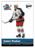 Jamie Pushor - Columbus Blue Jackets (NHL Hockey Card) 2000-01 Upper Deck Vintage # 107 Mint