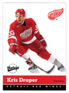 Kris Draper - Detroit Red Wings (NHL Hockey Card) 2000-01 Upper Deck Vintage # 133 Mint