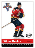 Viktor Kozlov - Florida Panthers (NHL Hockey Card) 2000-01 Upper Deck Vintage # 152 Mint