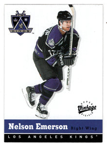 Nelson Emerson - Los Angeles Kings (NHL Hockey Card) 2000-01 Upper Deck Vintage # 171 Mint