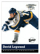 David Legwand - Nashville Predators (NHL Hockey Card) 2000-01 Upper Deck Vintage # 202 Mint