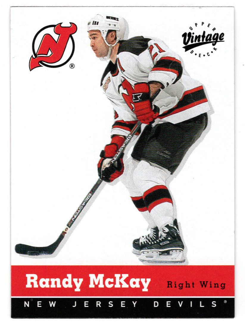 Randy McKay - New Jersey Devils (NHL Hockey Card) 2000-01 Upper Deck Vintage # 220 Mint