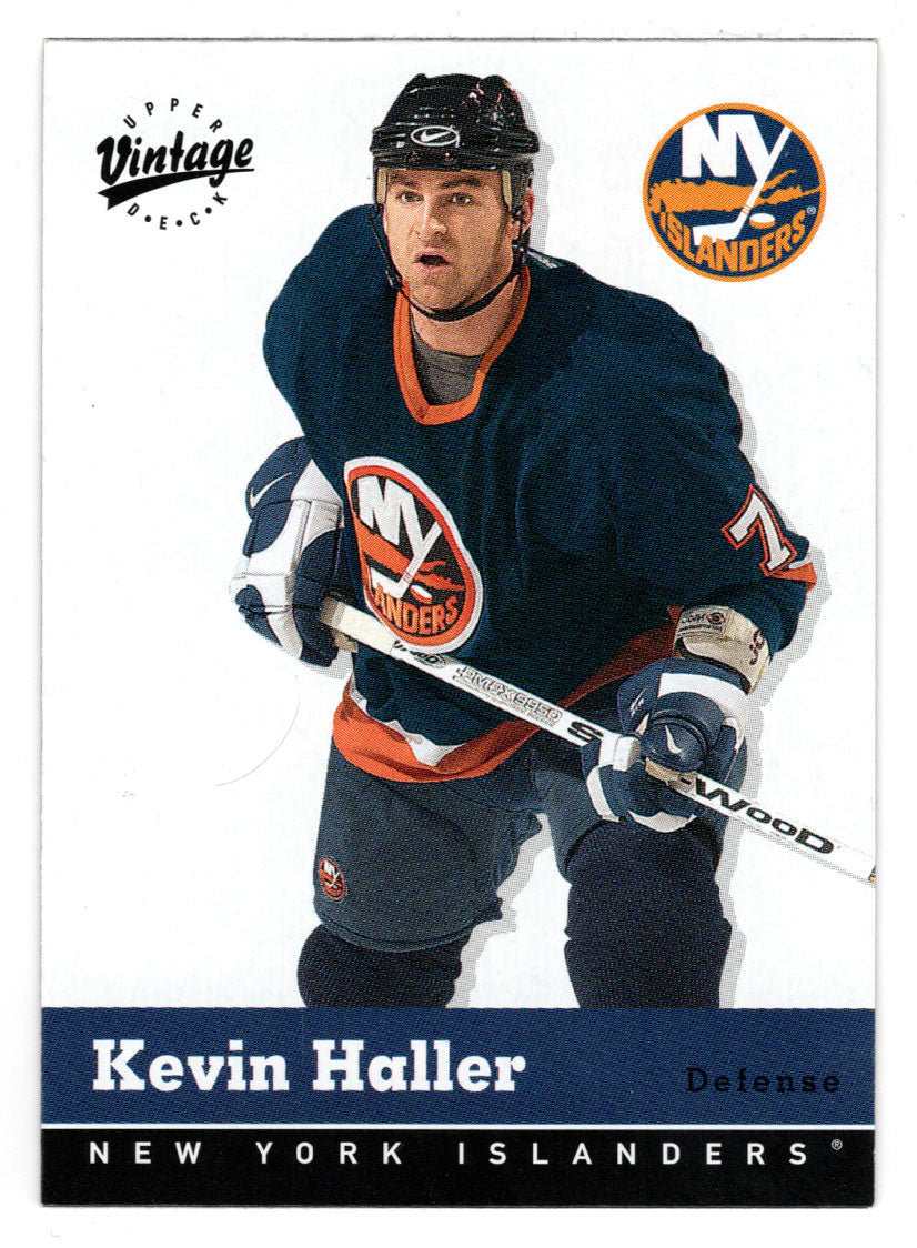 Kevin Haller - New York Islanders (NHL Hockey Card) 2000-01 Upper Deck Vintage # 224 Mint