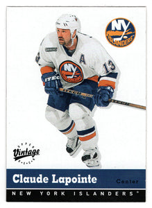 Claude Lapointe - New York Islanders (NHL Hockey Card) 2000-01 Upper Deck Vintage # 228 Mint