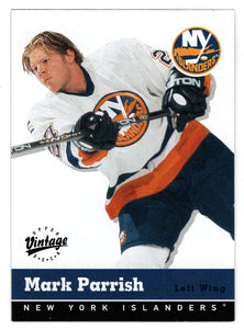 Mark Parrish - New York Islanders (NHL Hockey Card) 2000-01 Upper Deck Vintage # 232 Mint