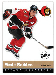 Wade Redden - Ottawa Senators (NHL Hockey Card) 2000-01 Upper Deck Vintage # 251 Mint