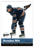 Brendan Witt - Washington Capitals (NHL Hockey Card) 2000-01 Upper Deck Vintage # 368 Mint