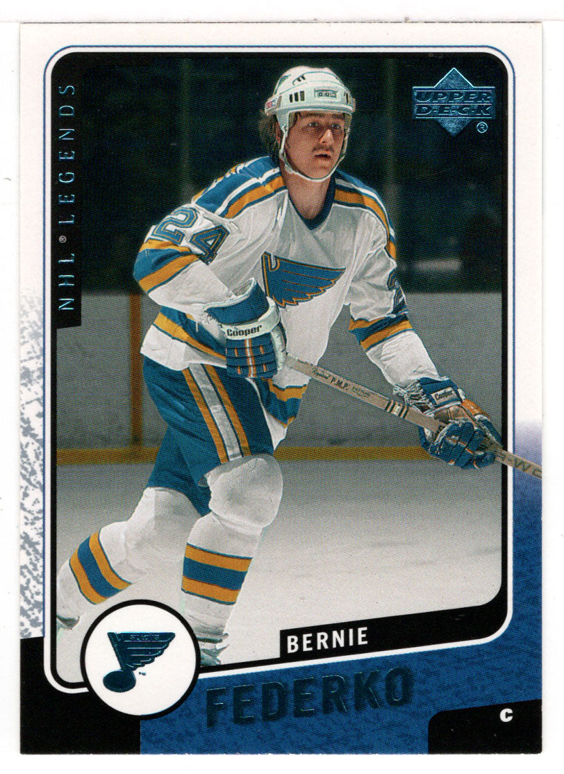 Bernie Federko - St. Louis Blues (NHL Hockey Card) 2000-01 Upper Deck Legends # 114 Mint