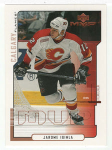 Jarome Iginla - Calgary Flames (NHL Hockey Card) 2000-01 Upper Deck MVP # 31 Mint