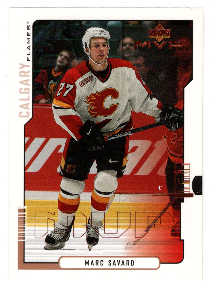 Marc Savard - Calgary Flames (NHL Hockey Card) 2000-01 Upper Deck MVP # 32 Mint