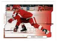 Sergei Fedorov - Detroit Red Wings (NHL Hockey Card) 2000-01 Upper Deck MVP # 69 Mint