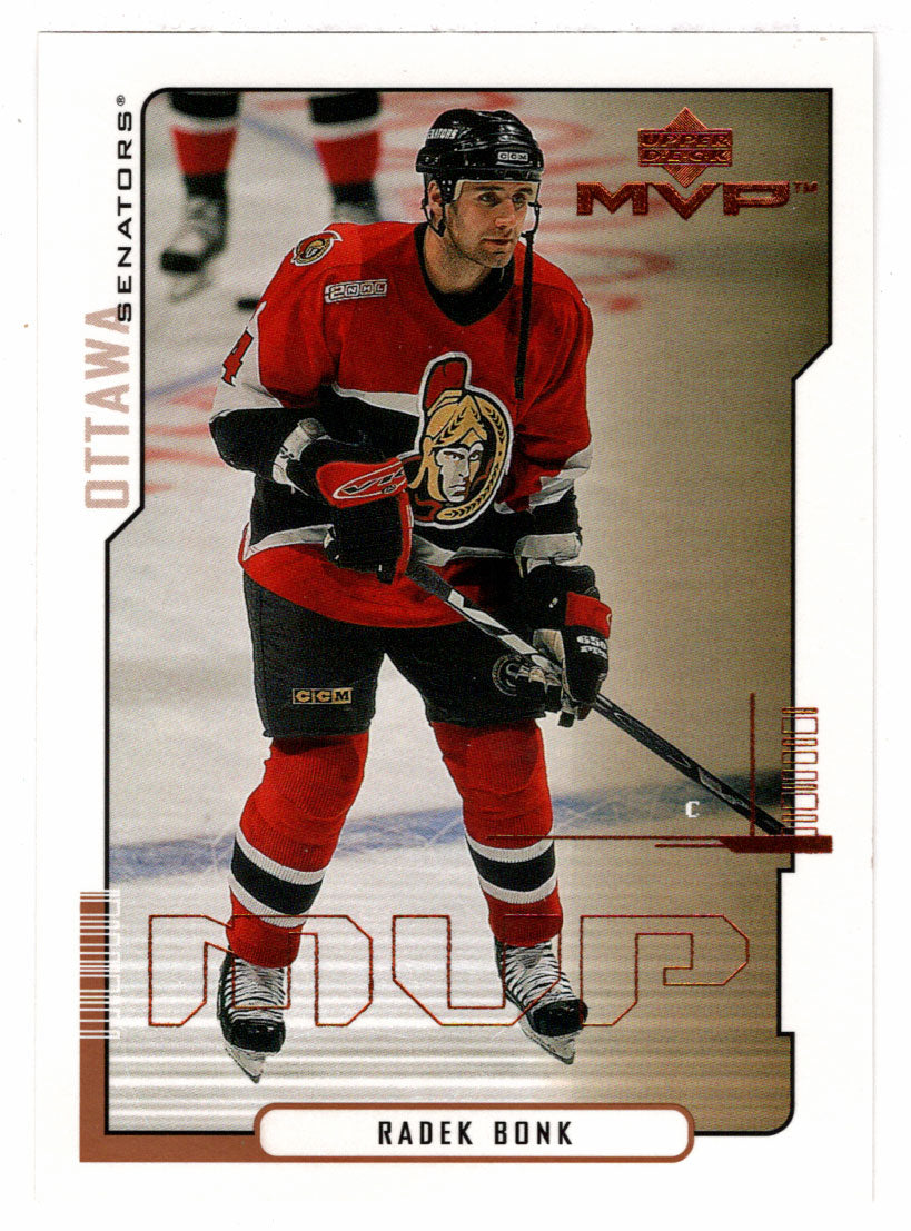 Radek Bonk - Ottawa Senators (NHL Hockey Card) 2000-01 Upper Deck MVP # 127 Mint
