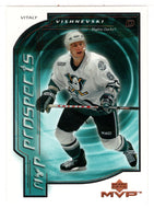 Vitaly Vishnevski - Anaheim Mighty Ducks - MVP Prospects (NHL Hockey Card) 2000-01 Upper Deck MVP # 184 Mint